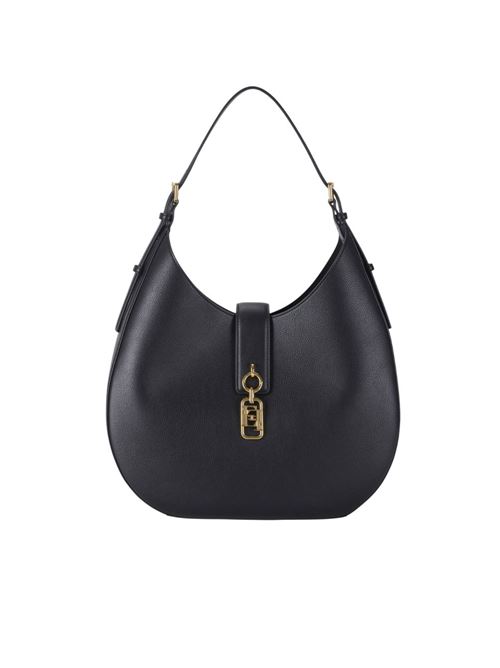 Borsa hobo a spalla tonda con charm Elisabetta Franchi | BS06A62E2110